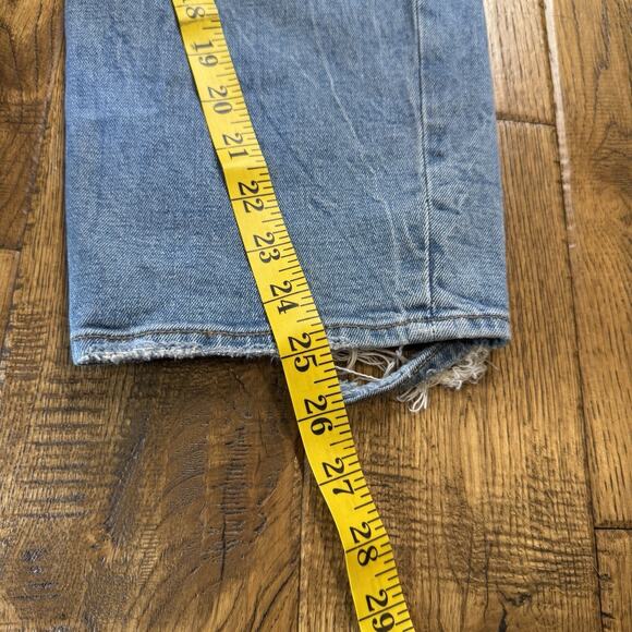 Abercrombie & Fitch The Ankle Straight Ultra High Rise Womens Size 29 / 8 Short - Picture 5 of 7